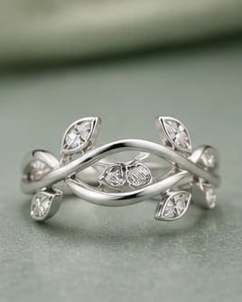 Vine Crossover Ring