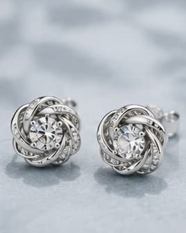 Love Knot Studs