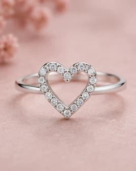 Open Heart Ring