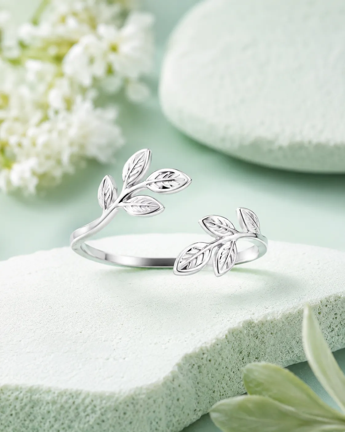 Leaf Wrap Ring
